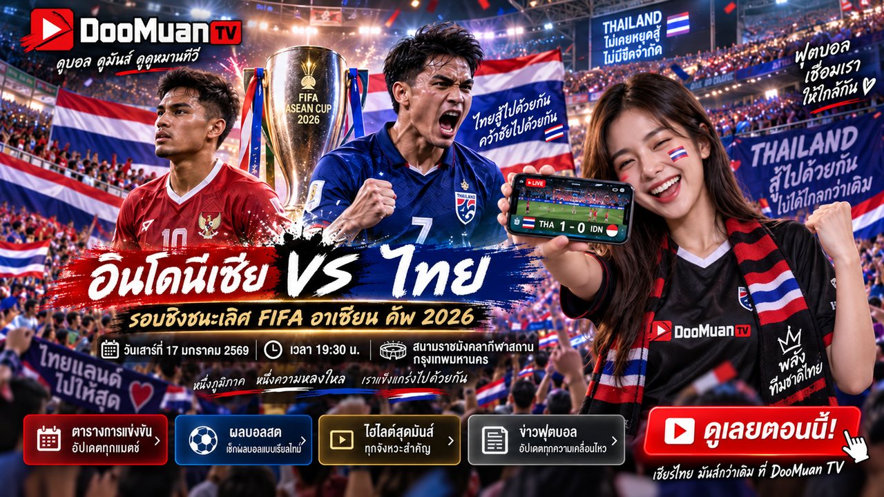 ดูบอลสด doofootball